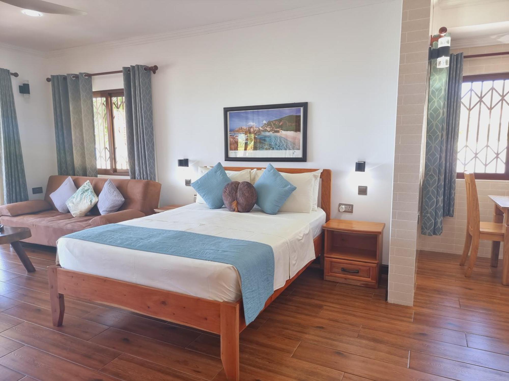 Drake Seaside Studio Apartments Bel Ombre Bagian luar foto